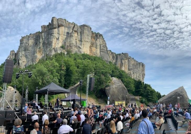 L’eremo di Bismantova torna a nuova vita, inaugurato il centro Laudato si’ 