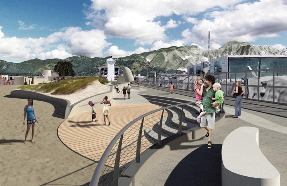 A passeggio sul lungomare tutto nuovo entro maggio 2024 