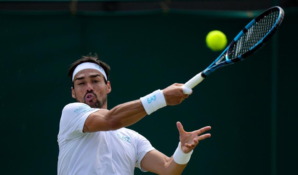 Per Fognini gli ottavi a Londra restano un tabù 