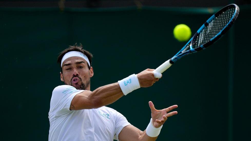 Per Fognini gli ottavi a Londra restano un tabù