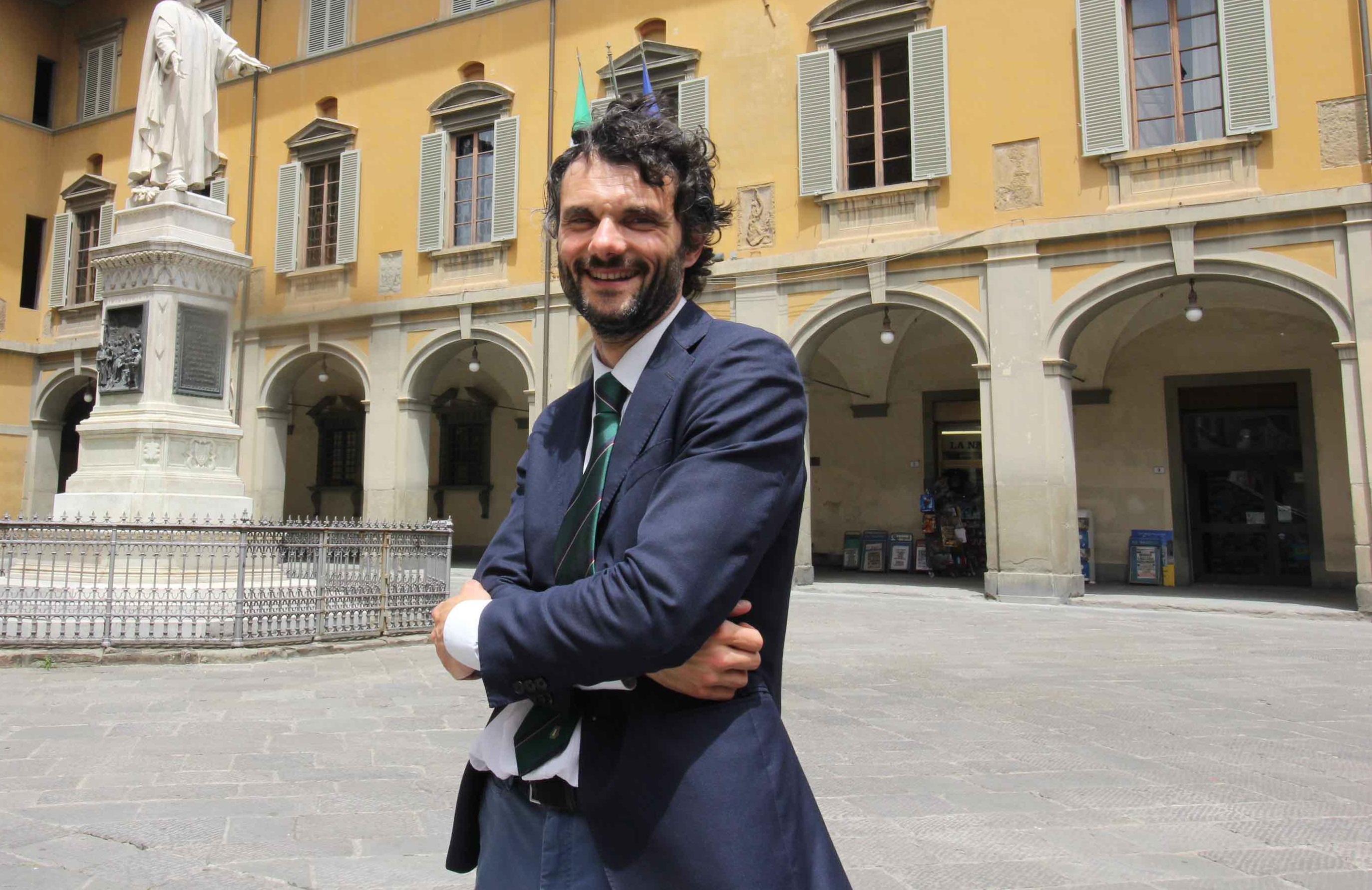 Matteo Biffoni, sindaco di Prato e presidente dell'Anci Toscana