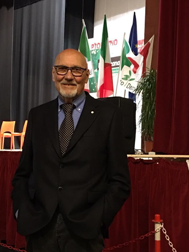 Enzo Polidori in una foto scattata di recente