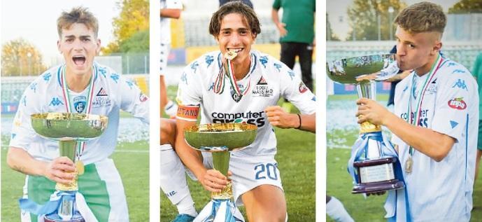 La Primavera amaranto fa felice l’Empoli: «In questo scudetto c’è un po’ di Livorno» 