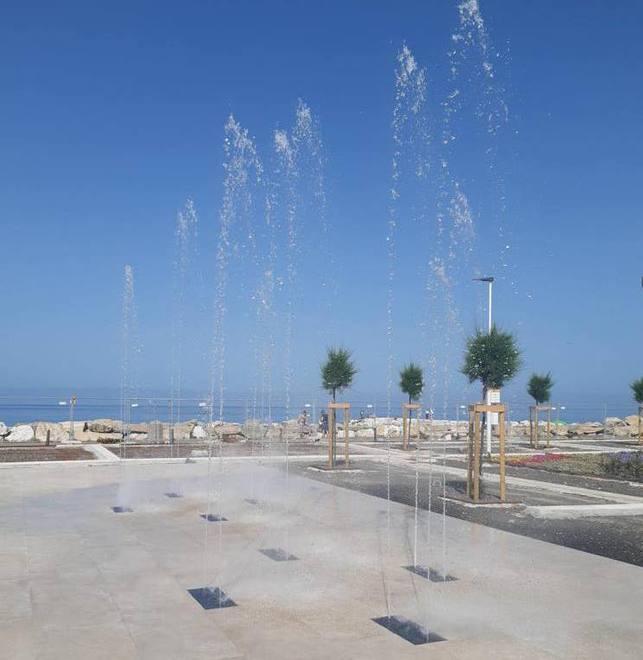 Una nuova fontana con giochi d’acqua