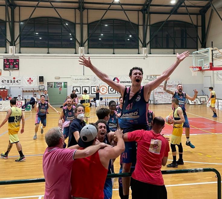  Bama Altopascio, impresa a Firenze i rosablù promossi in serie C Silver
