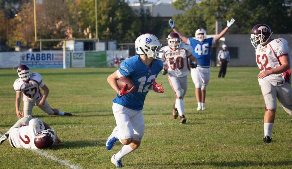 Le Aquile sempre al lavoro Ecco i campionati tackle e scatta pure il torneo flag