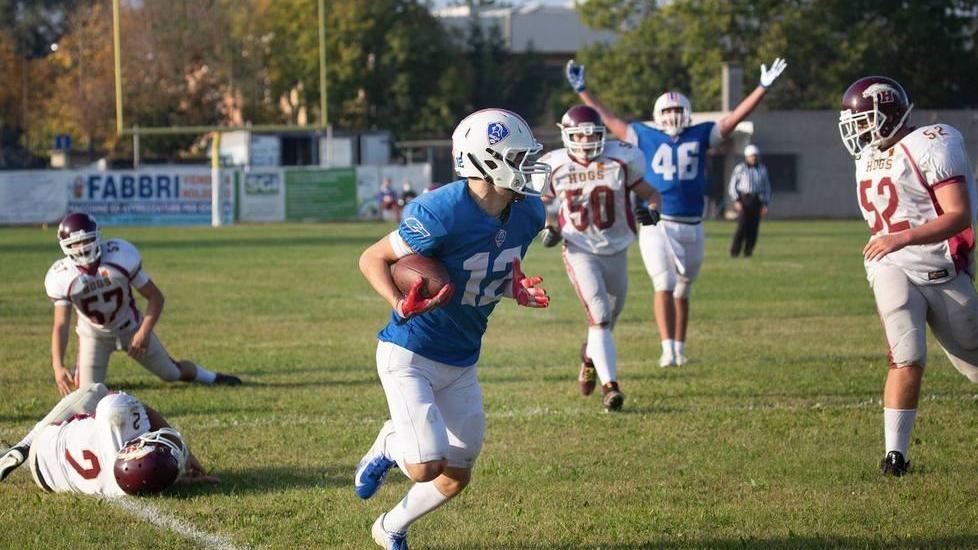 Le Aquile sempre al lavoro Ecco i campionati tackle e scatta pure il torneo flag
