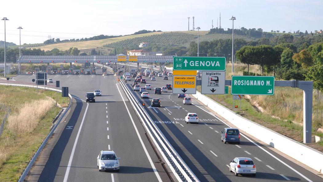 Il casello di Rosignano