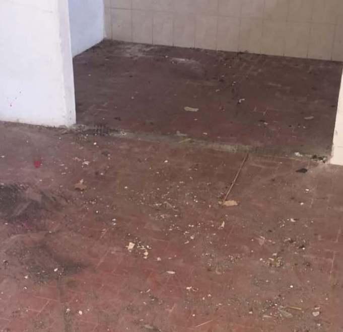 Pulizia nell’area della palestra poi un piano di recupero 