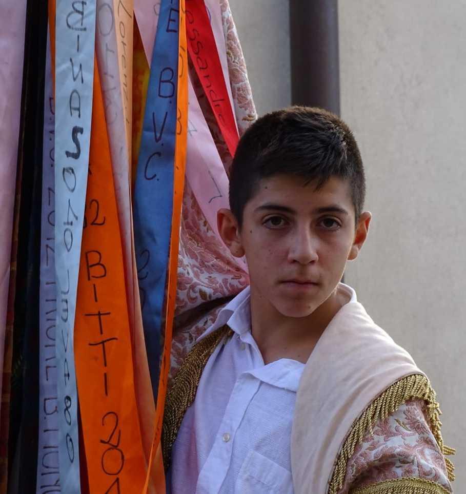 Carmelo, via ai festeggiamenti priore il 16enne Cristian Cuguttu