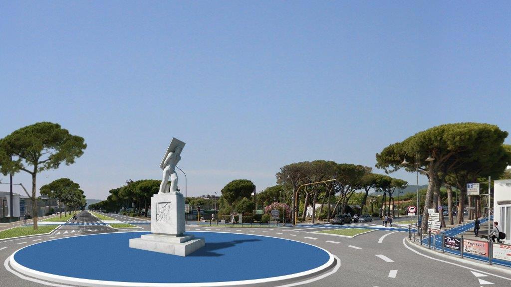 I primi rendering del progetto della futura pista ciclabile lungo il percorso della marmifera