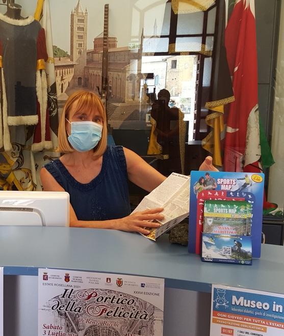 L’ufficio turistico ora è in piazza Garibaldi