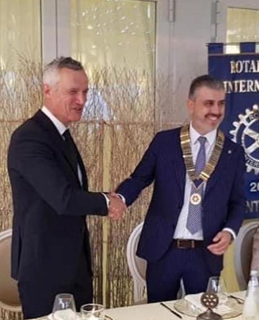 Passaggio di consegne al Rotary di Pontedera