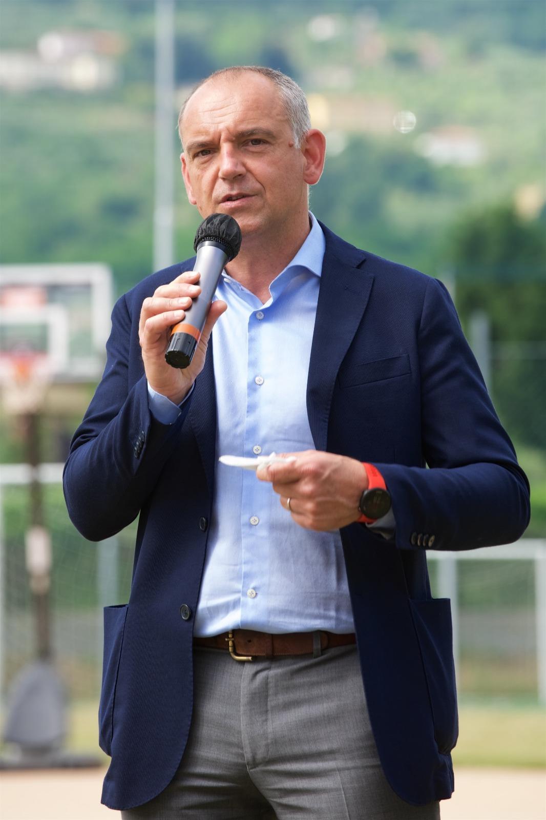 Luca Menesini, sindaco di Capannori dal 2019 e presidente della Provincia