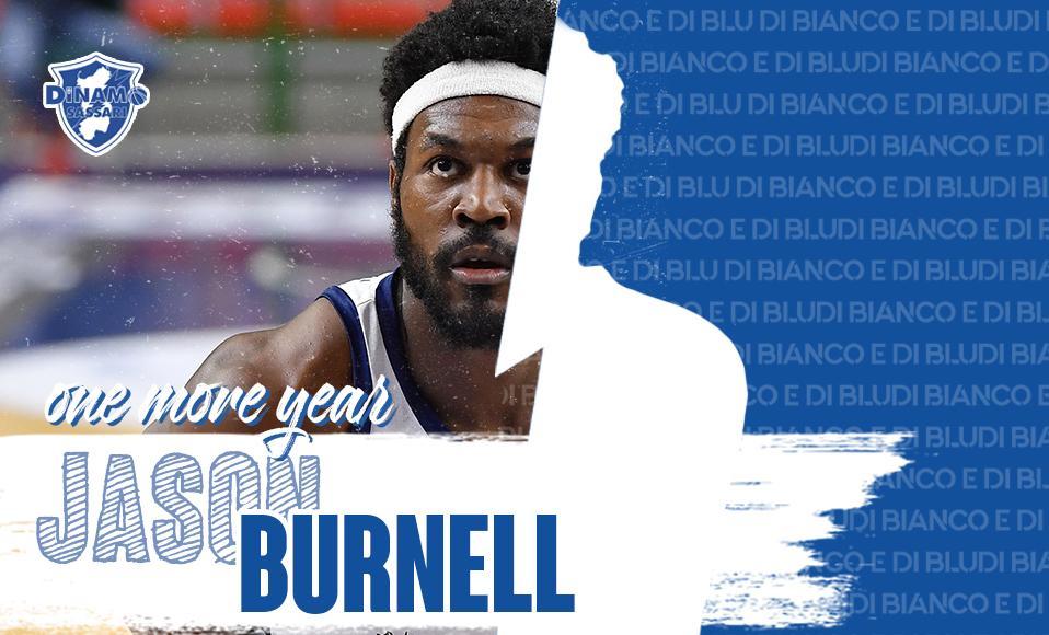 Basket, Jason Burnell alla Dinamo per un altro anno