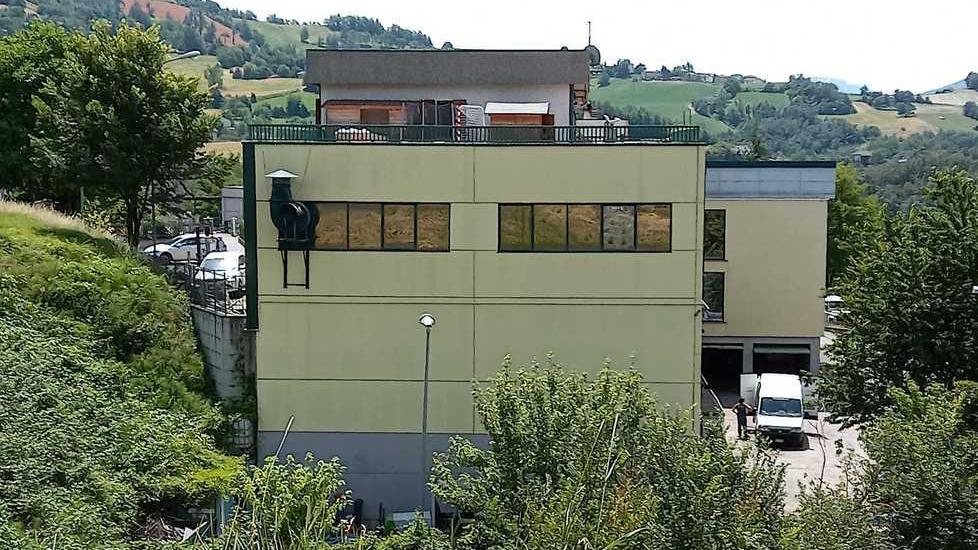 La sede della Romei costruzioni a Castelnovo Monti