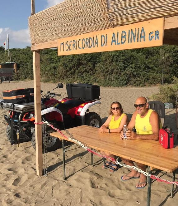 Misericordia di Albinia è tornata a vigilare sulla sicurezza in mare