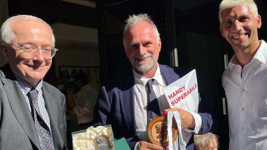 Massimo Garavaglia, ministro del turismo e Cavaliere del tartufo