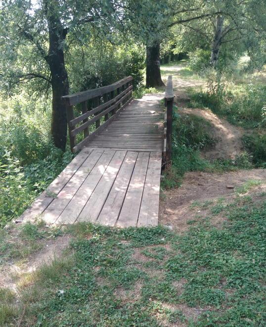 Ripristinato il ponticino sulla via Francigena