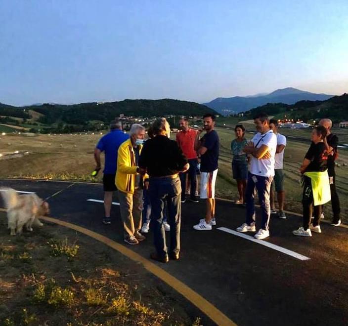 Nuovo tratto di ciclopedonale donato dagli imprenditori 