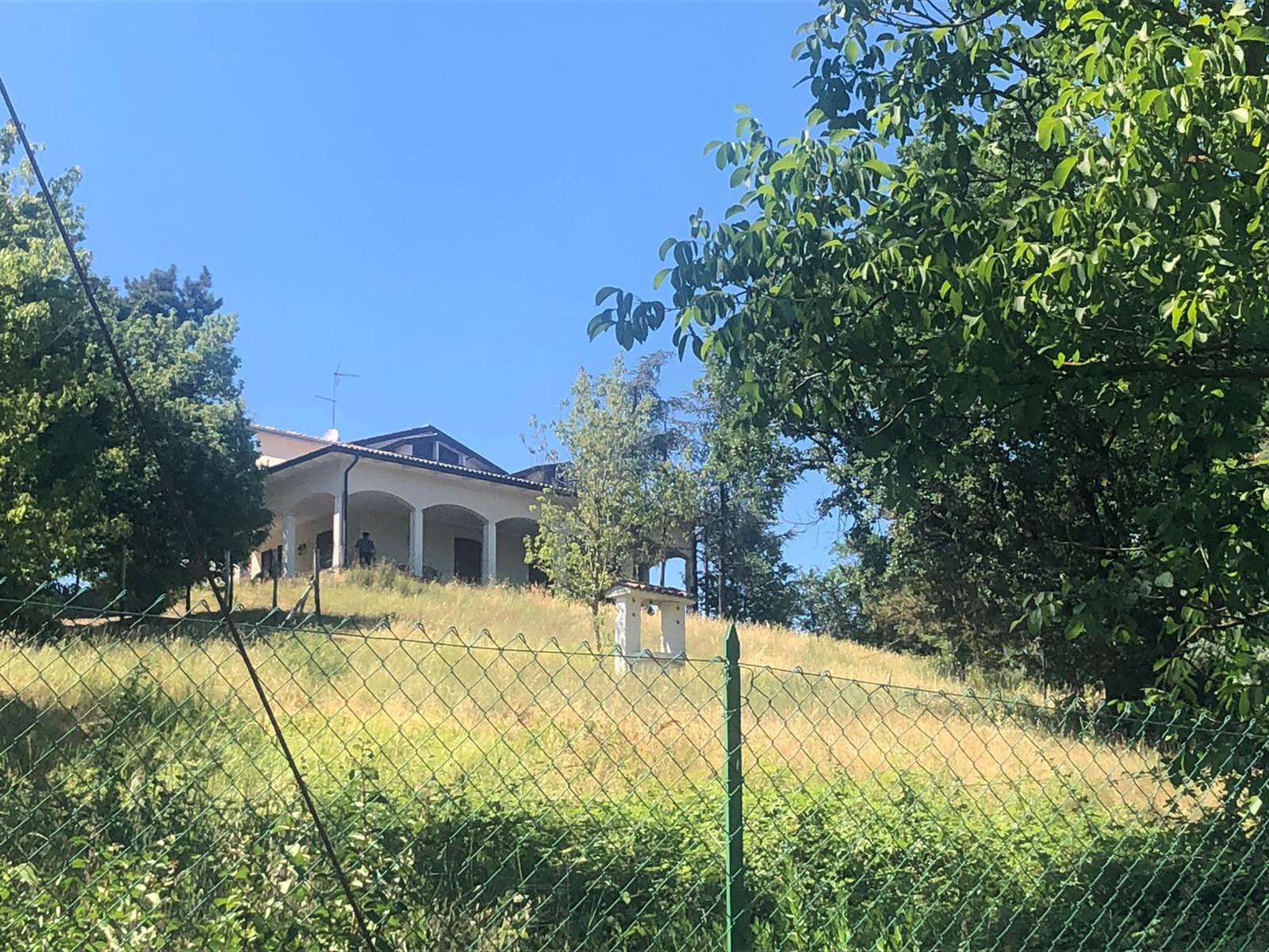 La villa di Mazzalasino dove è avvenuta la tragedia