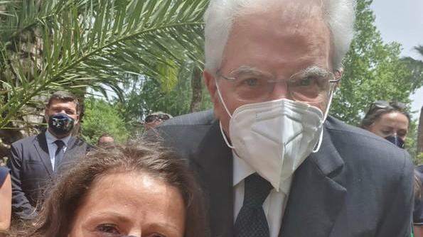 La staffetta Obiettivo Tricolore fa tappa in piazza Prampolini