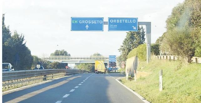 Il tratto della quattro corsie in cui si è verificato l'incidente