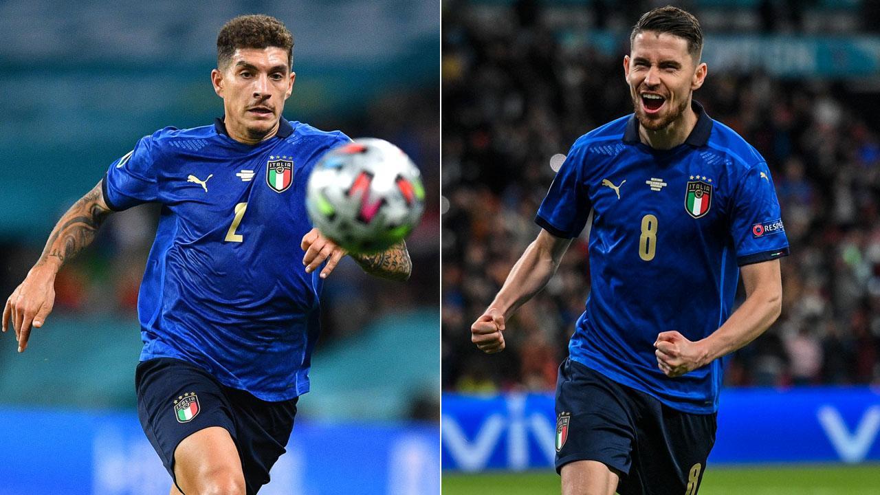 Giovanni Di Lorenzo laterale destro dell’Italia di Mancini invece Jorginho dovrà vincere la sfida a distanza con Mount