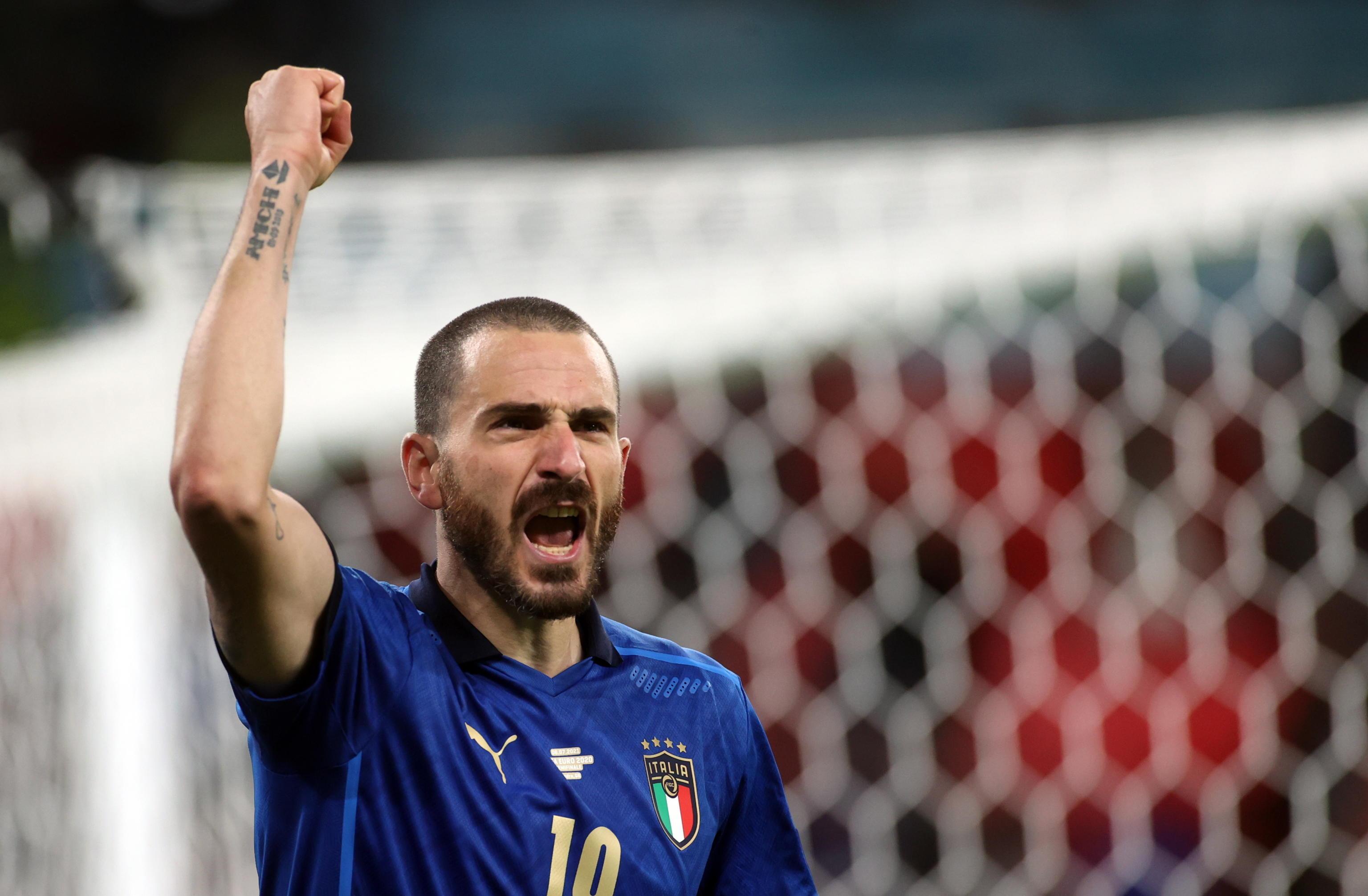 Leonardo Bonucci è pronto per la finalissima di domani