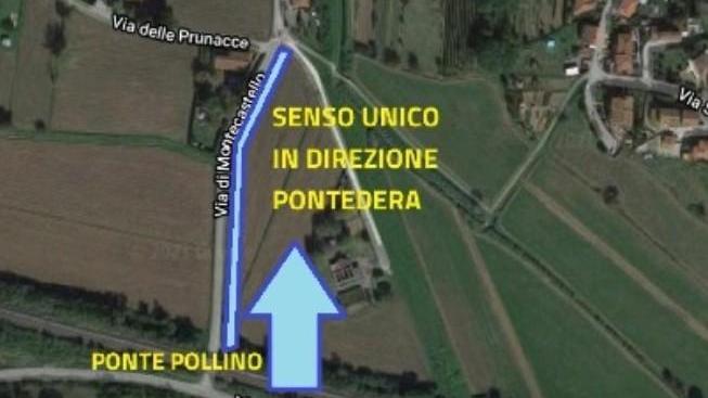Senso unico al Ponte Pollino dopo la morte di Sara