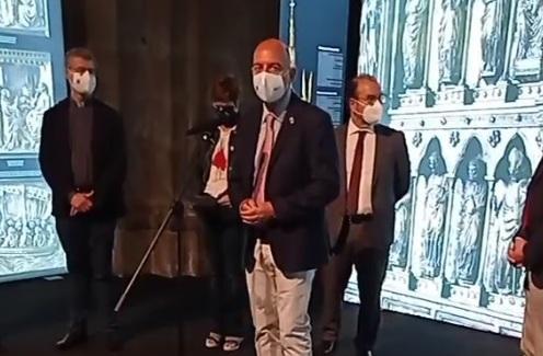 Inaugurata la mostra sull’Altare argenteo 
