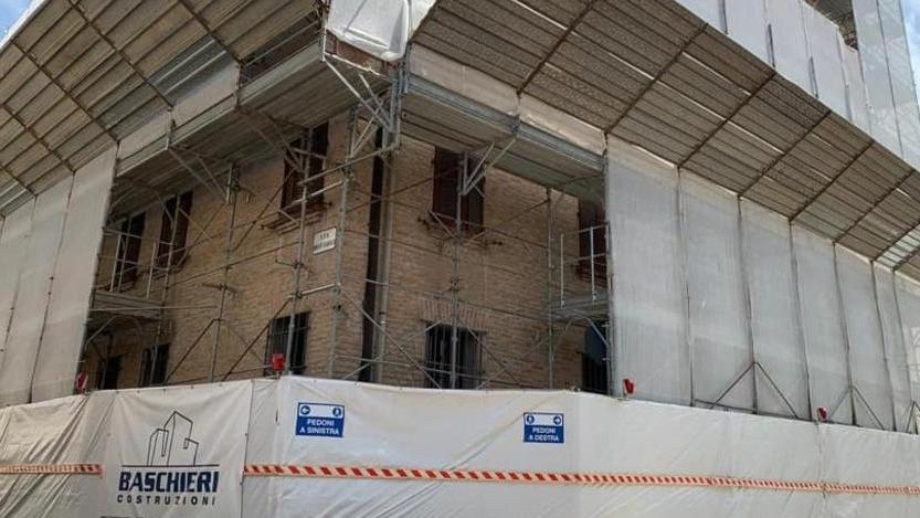 Slitta di un mese la fine del cantiere a Casa Bottazzi