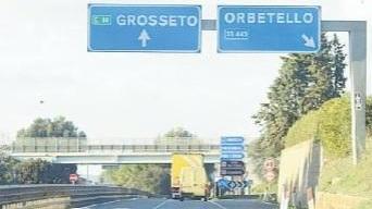 Il tratto dell'Aurelia in cui si è verificato l'incidente