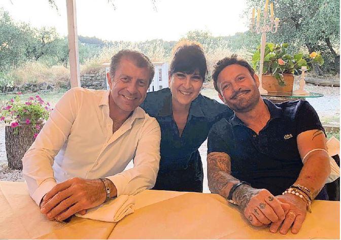 I due protagonisti della storia con Totò Schillaci