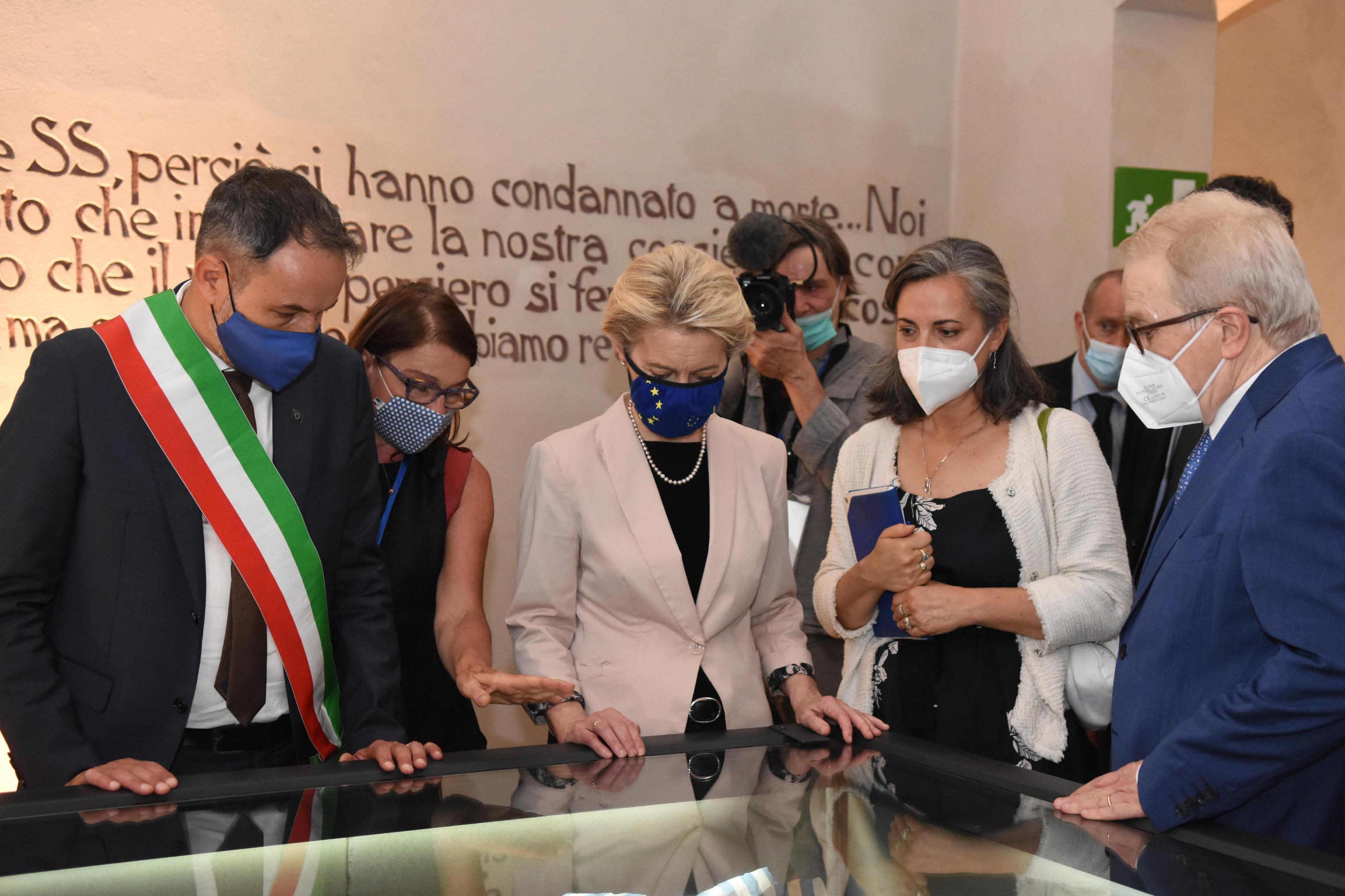 Carpi, Sassoli e von der Leyen a Fossoli: "La Memoria è fondamento della nuova Europa"
