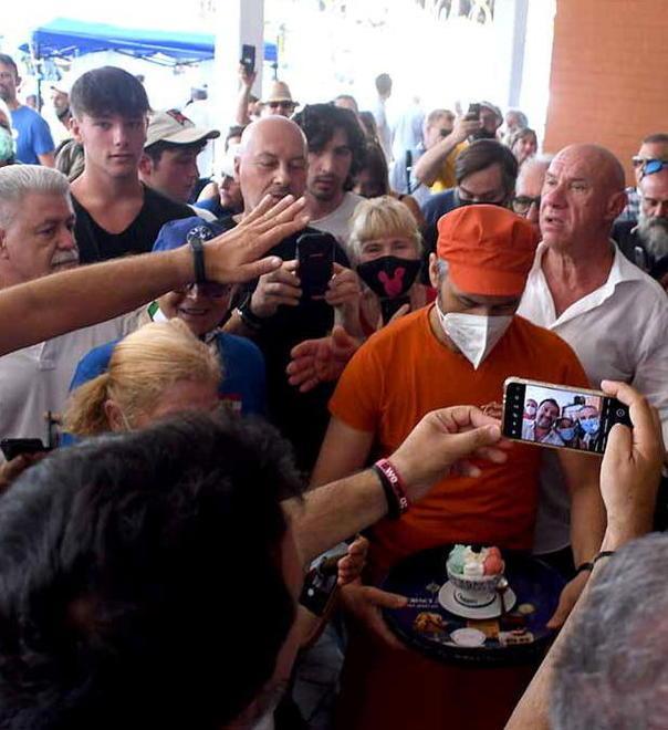 Il solleone non ferma il popolo di “Matteo”