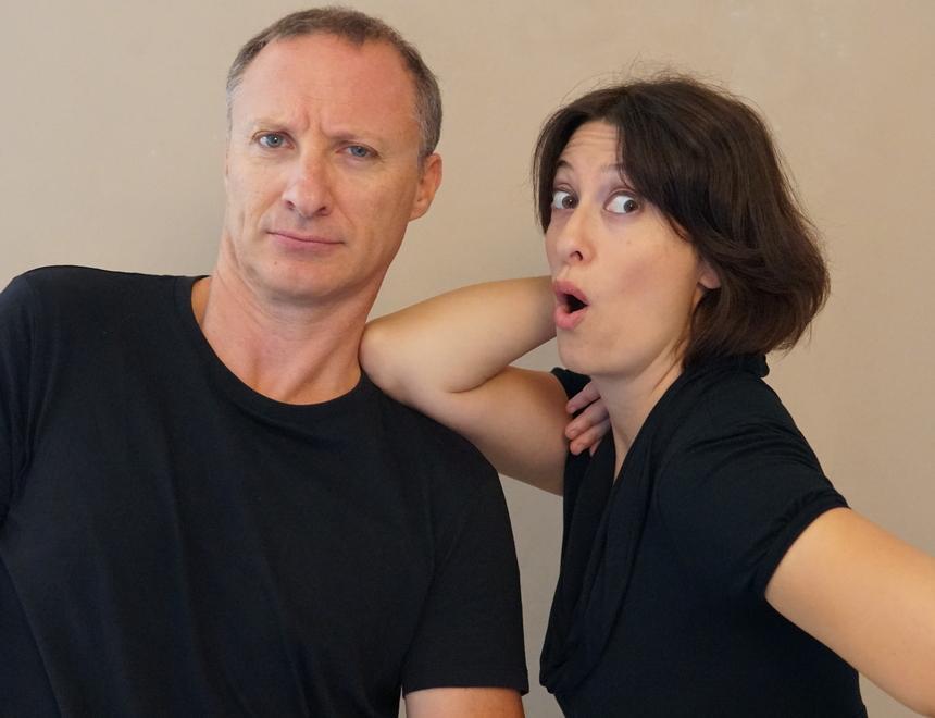 I versiliesi Barsanti e Gianni al Festival dei Due Mondi con lo show “Signora Porzia” 