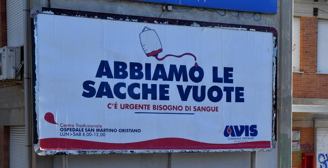 Allarme dell’Avis: «Scorte in calo» 