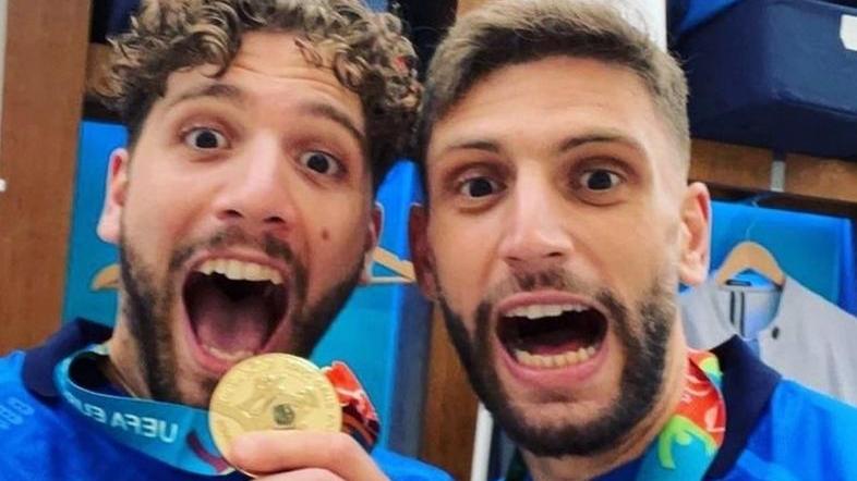 L’Italia campione e l’orgoglio neroverde del trio del Sassuolo «Scritta la storia»