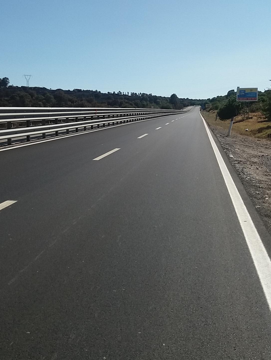 Asfalto nuovo e 131 dcn più sicura 