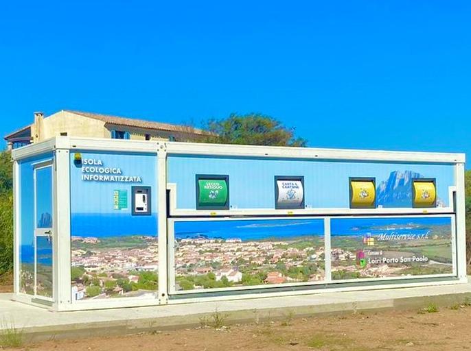 Raccolta differenziata ecobox a Vaccileddi e a Porto San Paolo
