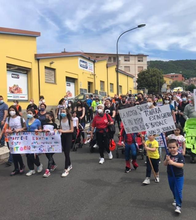 Sanità, la mobilitazione in difesa del San Camillo 