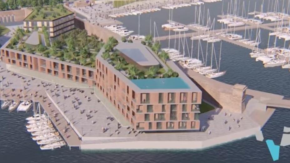 Il rendering del progetto