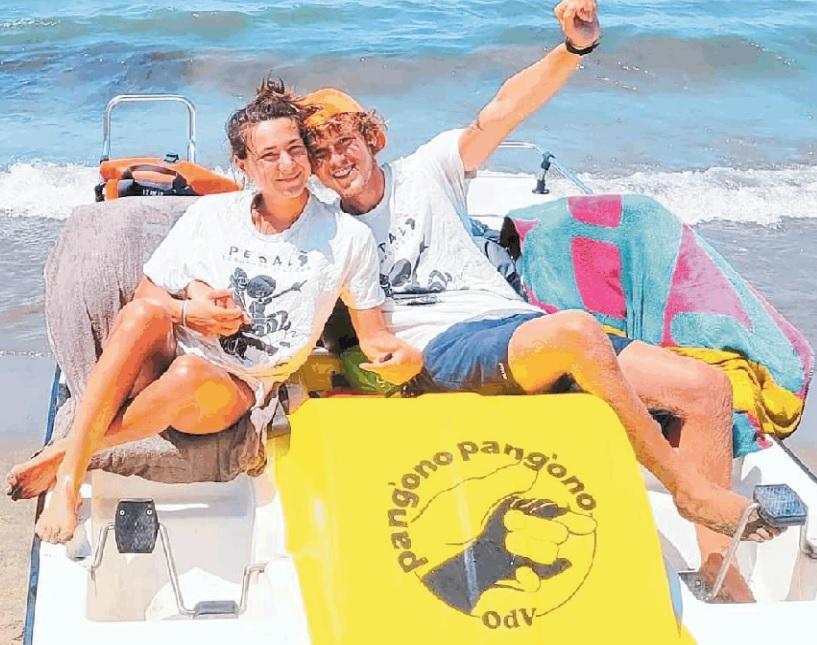 Raccolti 13mila euro per i pozzi in Malawi con i 322 chilometri percorsi in pedalò da Vada a Fiumicino