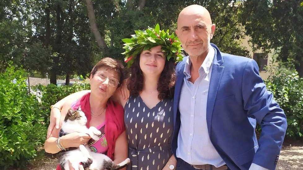 Neolaureata in filosofia Per Bianca anche la lode