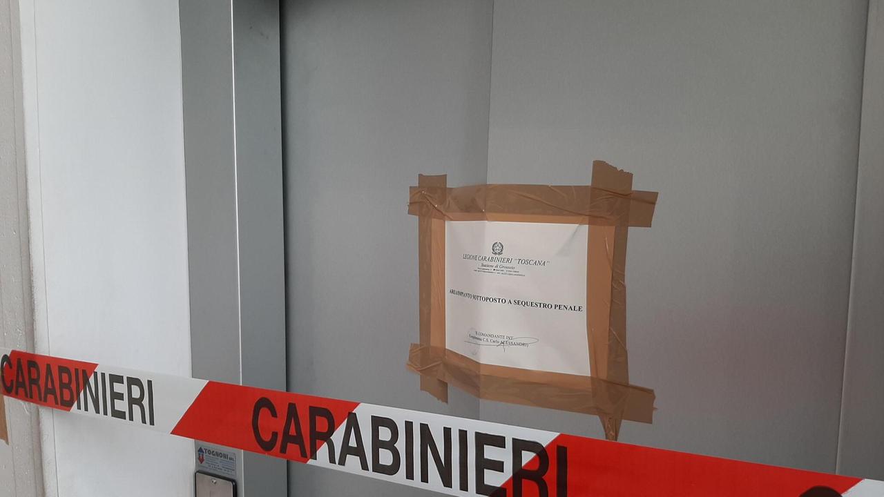 L’ascensore ancora sotto sequestro