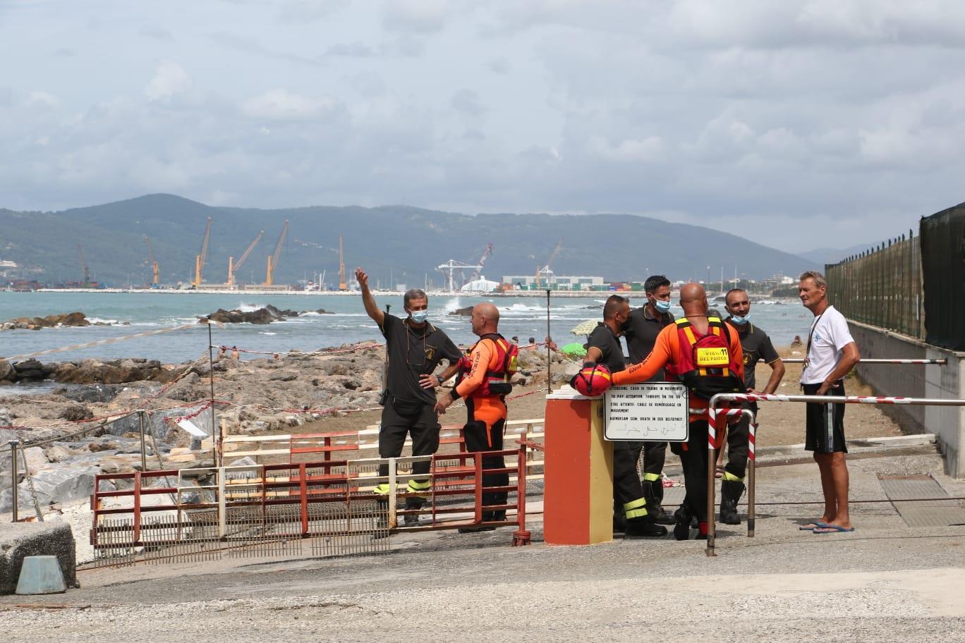 Il gruppo di soccorritori (foto Matelli)