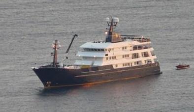 Il Force blue è all’Elba, l'ex yacht di Briatore ora di Bernie Ecclestone 