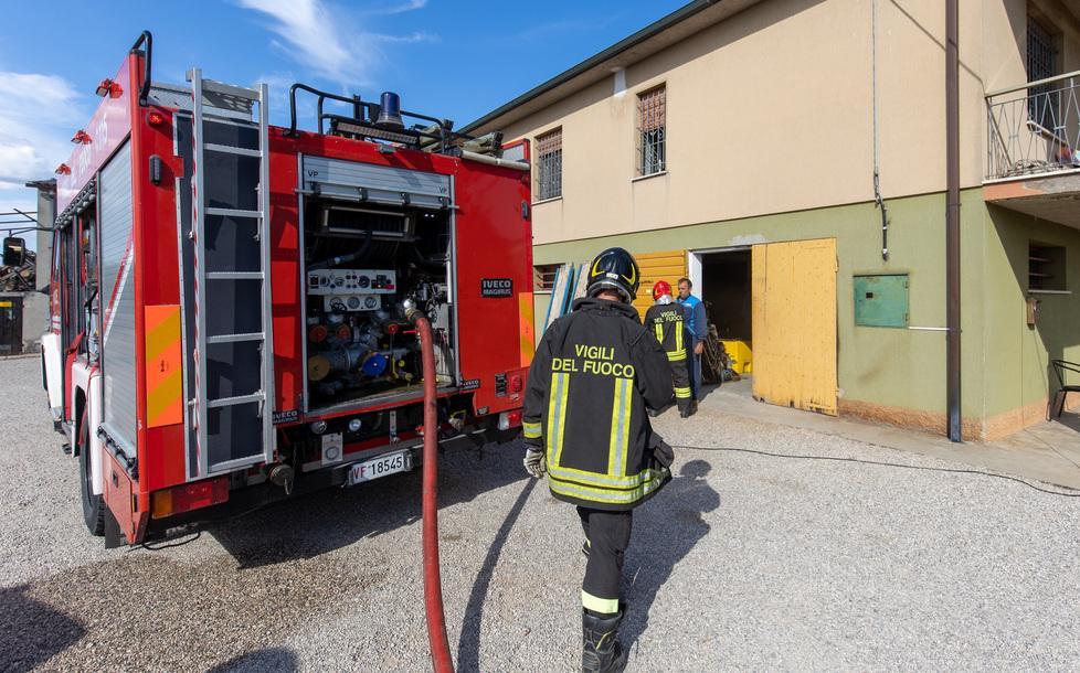 Il forno di casa prende fuoco