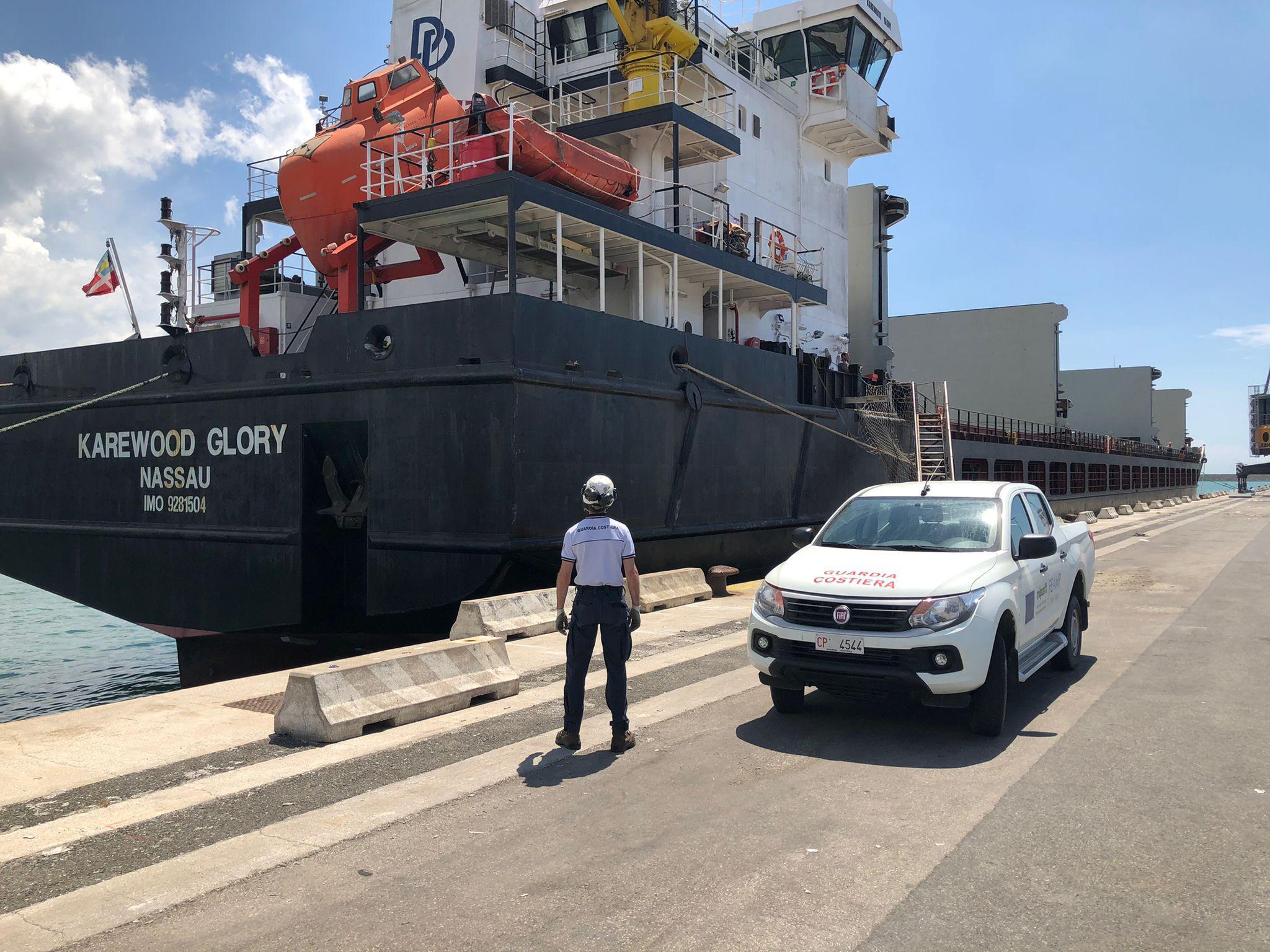 La nave fermata